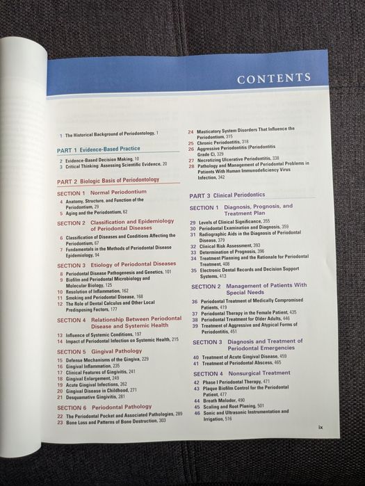 Clinical Periodontology - negociabil