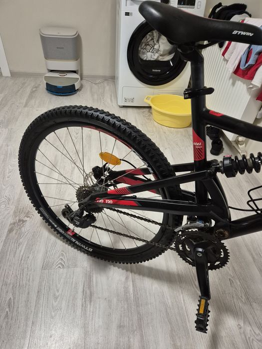 Bicicleta fullsuspension Btwin-520,frane hidraulice,roti 27.5,Sram X4