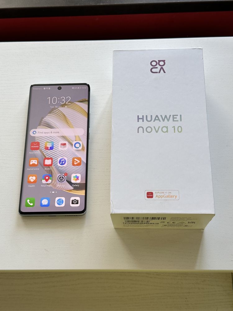 Huawei NOVA 10 128 gb / 8 gb ram ca nou! Full box