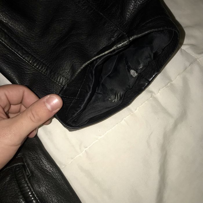 Geaca de piele burberrys