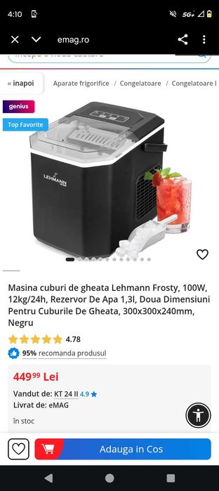 Masina de făcut gheata