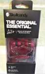 Casti audio stereo in-ear Skullcandy Ink'd + rosu/negru (noi-sigilate)
