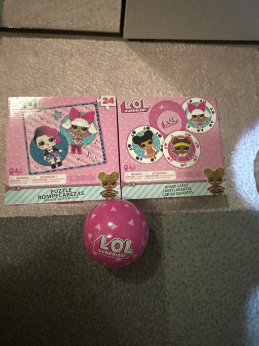 Set puzzle / carti / domino L. O.L.