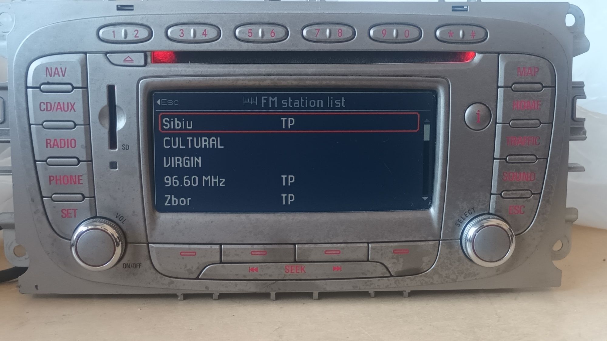 Radio CD  Ford LSRNS   Focus Mondeo Navigație GPS