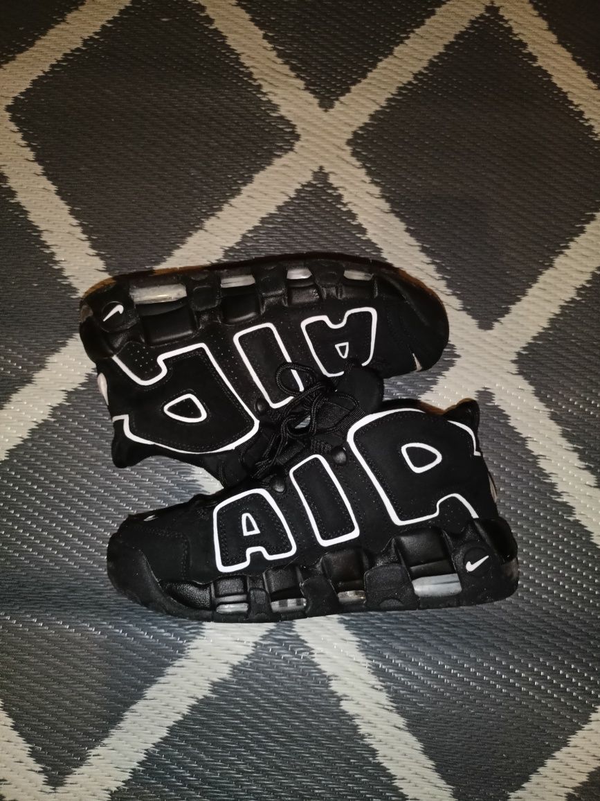 Uptempo black/white negru/alb mărimea 40