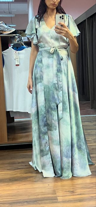 Дълга рокля swing