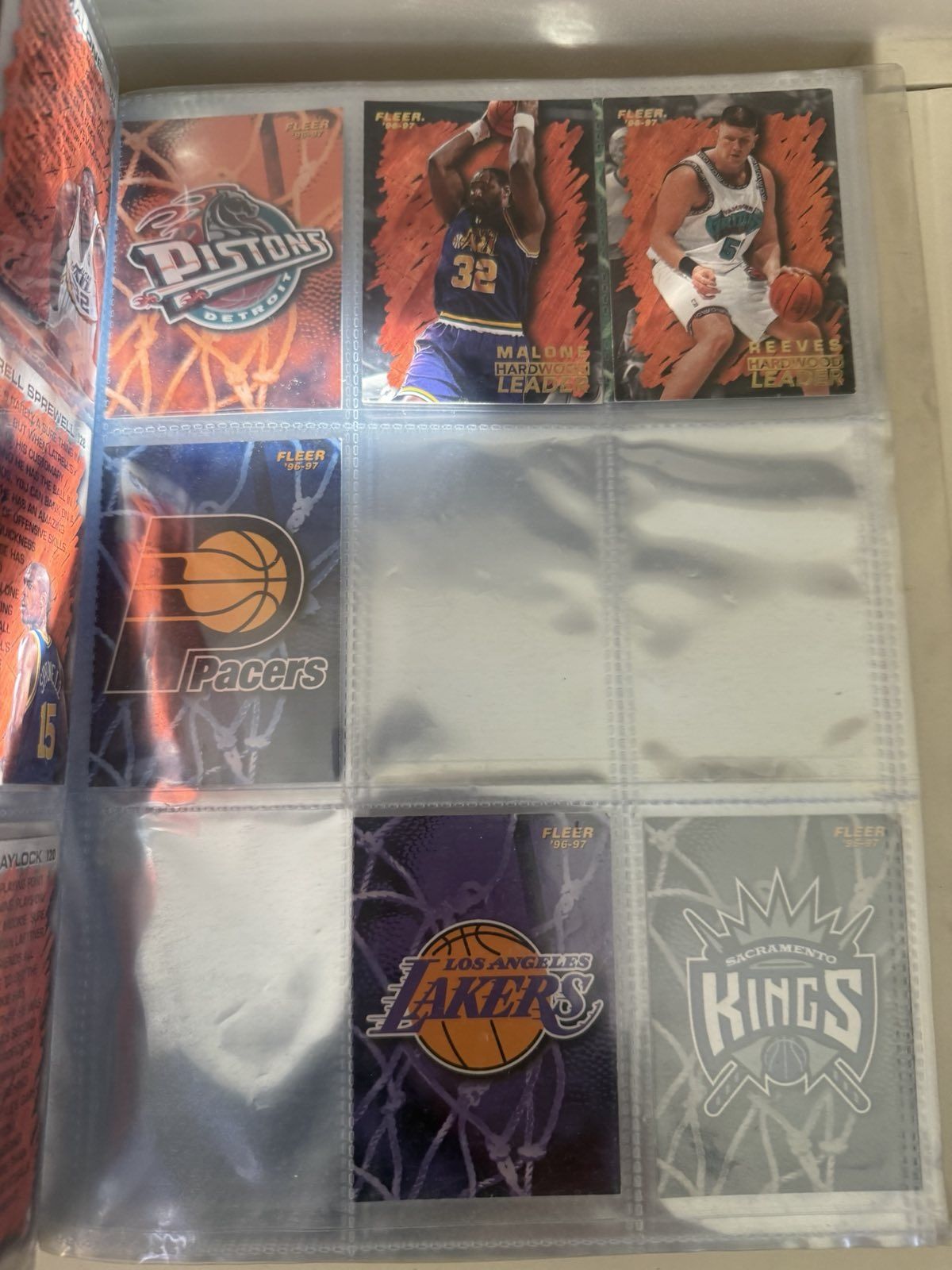 Баскетболен Албум +картички на NBA - 96-97г