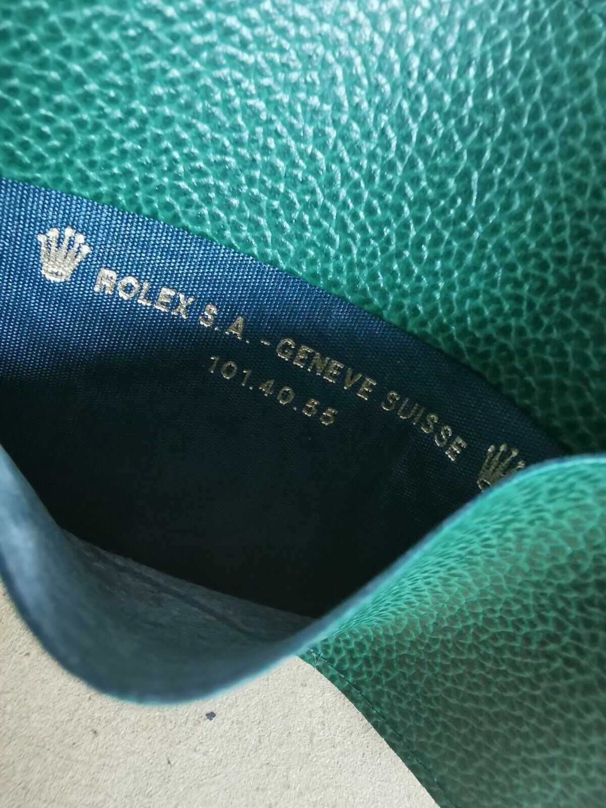 Port card Rolex din piele