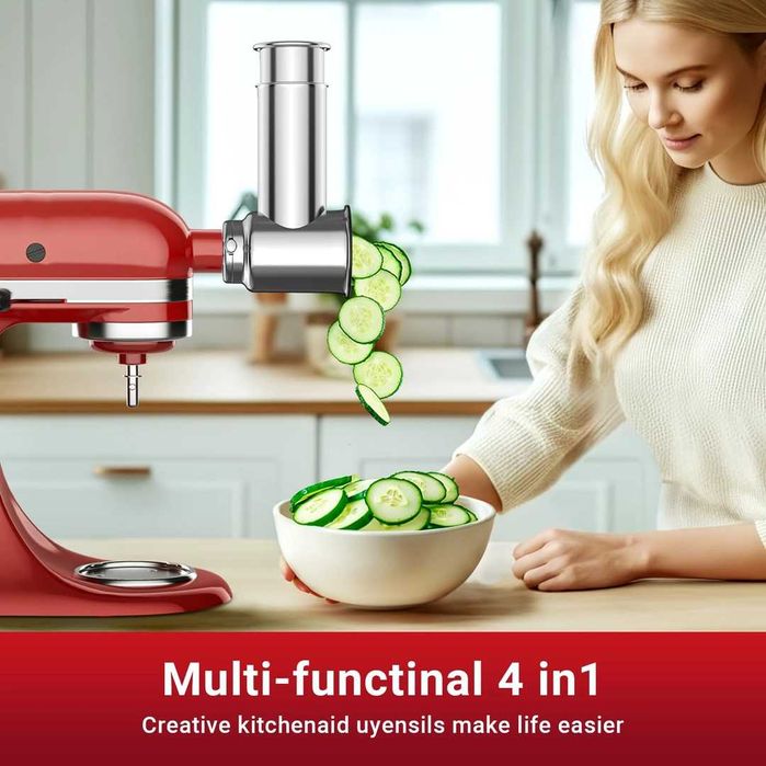 Accesorii razaotare pt. feliere și tocator pentru mixer KitchenAid Nou