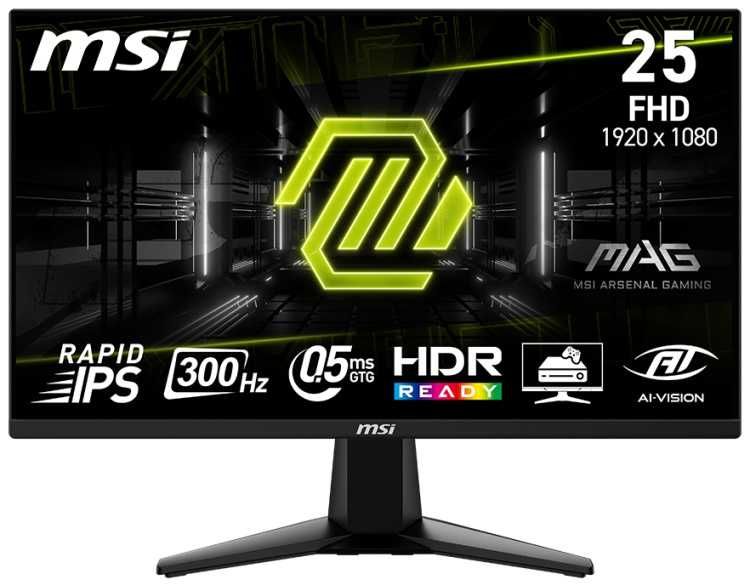 Новый Монитор MSI MAG 255XF 3BC2 24.5 Распечатанный Магазин Red Geek