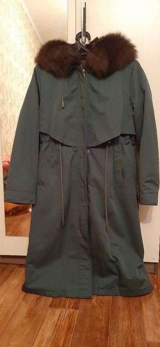 Парка зимняя женская