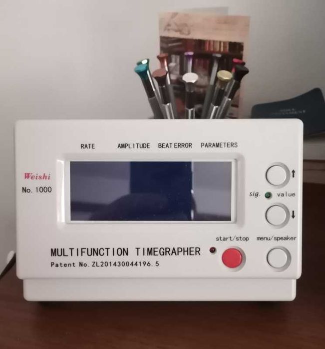 Cronograf verificare reglare ceasuri ceasornicar Timegrapher Weishi