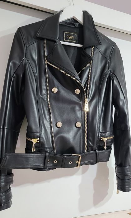 Guess кожено яке