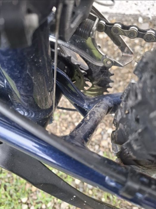 Bicicletă Rockrider 540S custom 
Specificații:
-roți 27.5 cu cauc