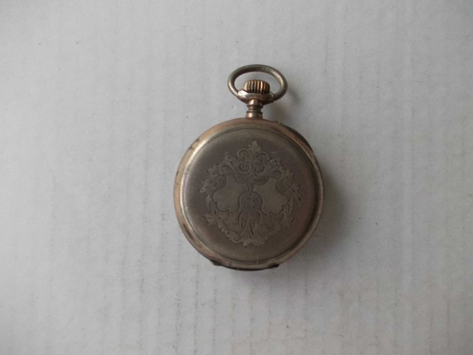 Ceas vechi de buzunar din argint