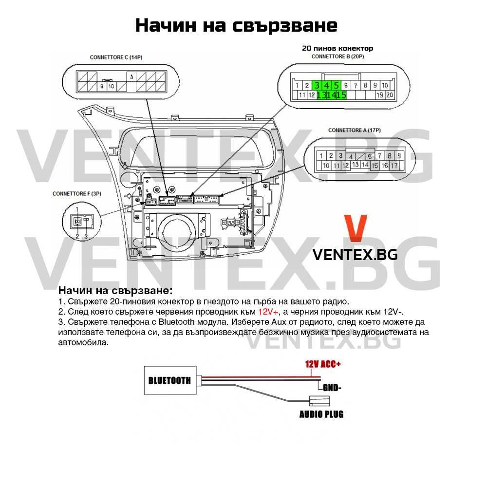 Bluetooth 5.0 модул за Honda Civic CR-V Accord блутут хонда сивик црв