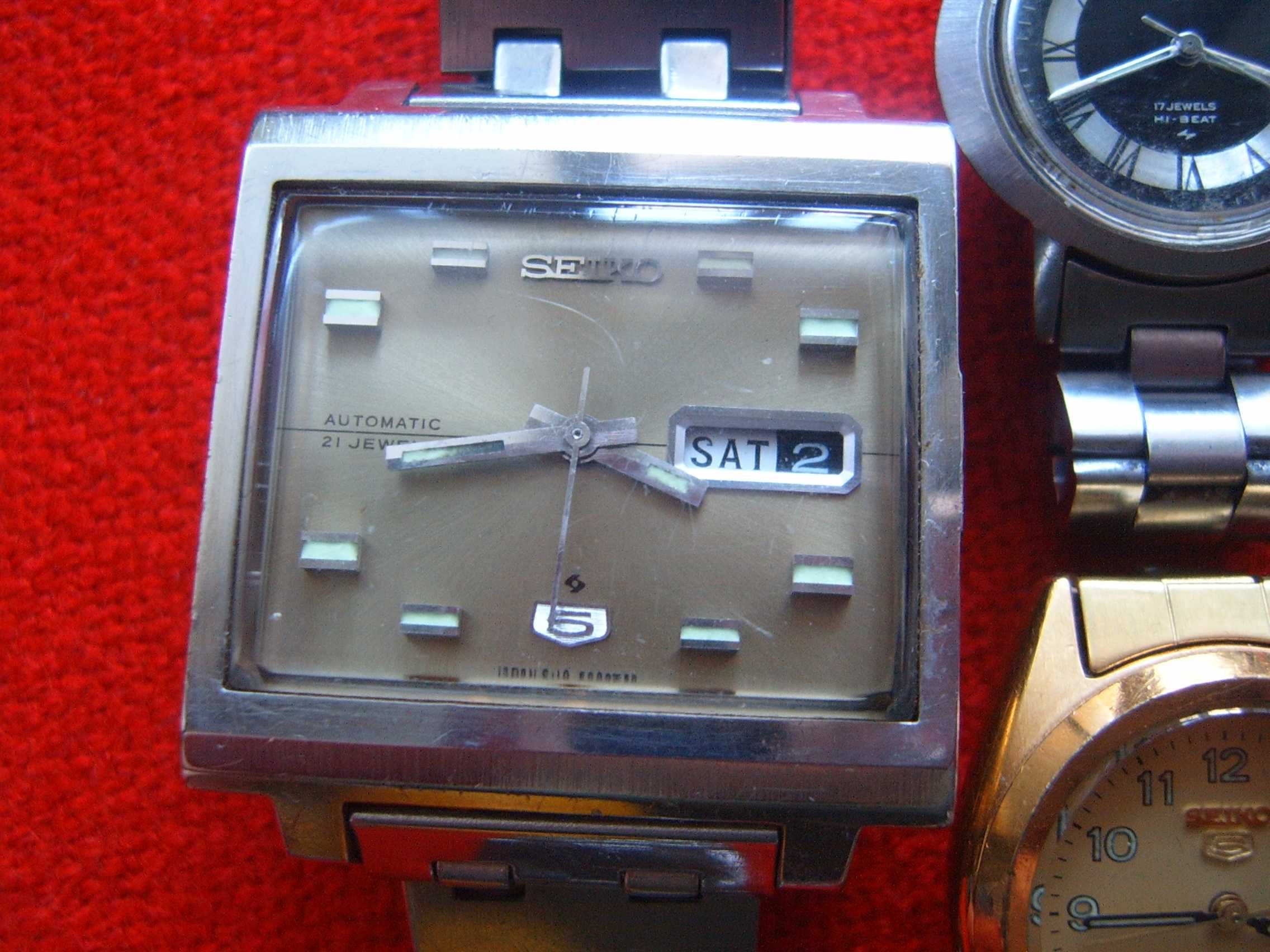 Seiko 6119-5000,6309-8500 редки ретро мъжки и дамски ръчни часовници