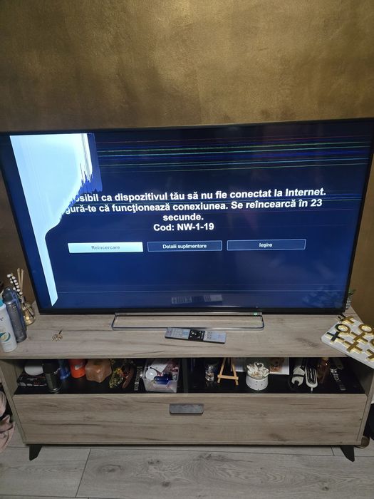 Smart tv 55 inch probleme display