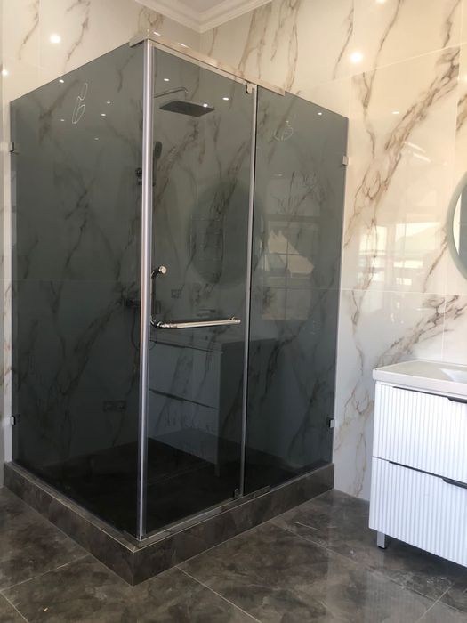 Душевая кабина,перегородка из стекла,душ на заказ