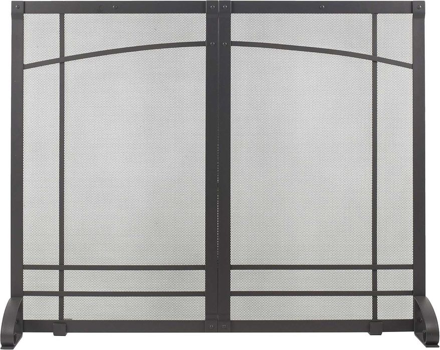 Преграда за камина, решетка за камина от черно желязо