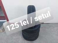 125 lei bucata! Set anvelope M+S 185 60 15 Michelin! 7 mm