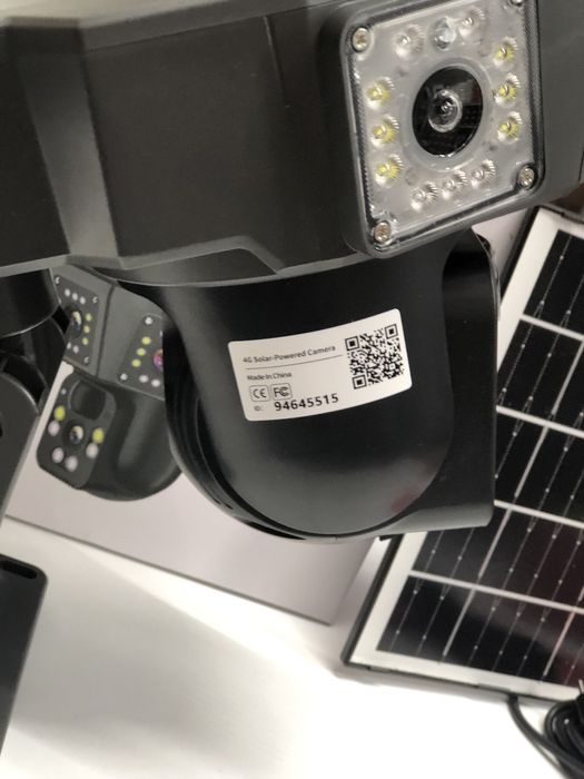 Camera Supraveghere 6k Solara 4G Video Color Max V380 Pro IP66 Sd-64gb