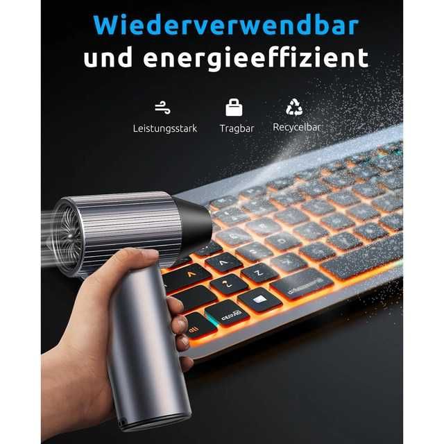 Електрическа духалка 4 в 1, 130 000 об/мин, 200 W