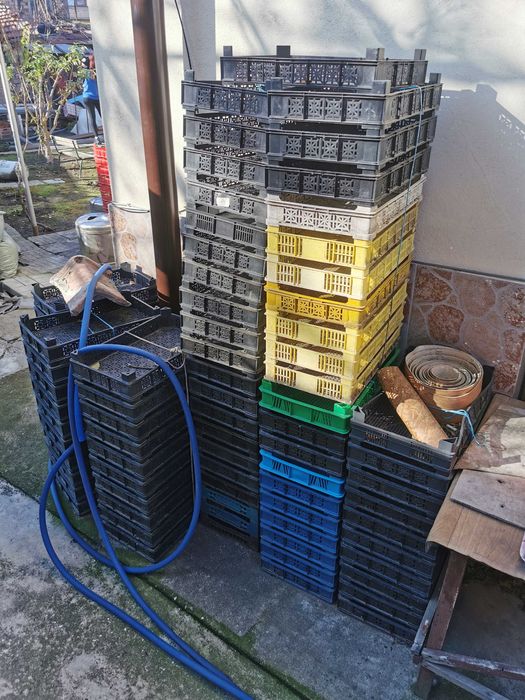 Пластмасови щайги за ягоди