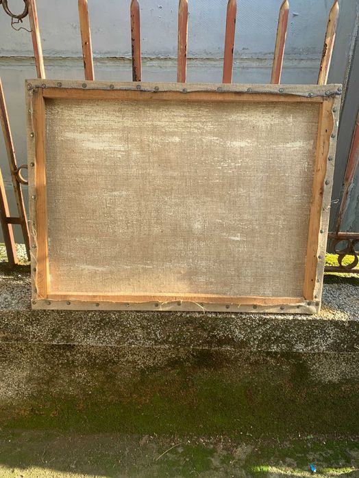 стара картина морски пейзаж