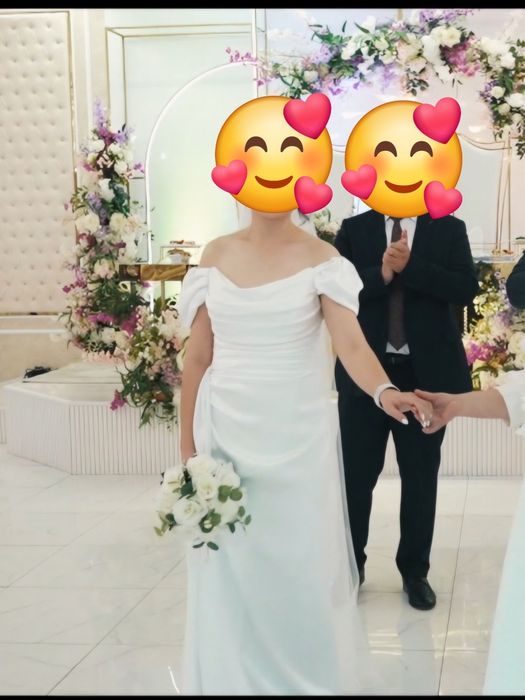 Продам свадебное платье и платье на кыз узату