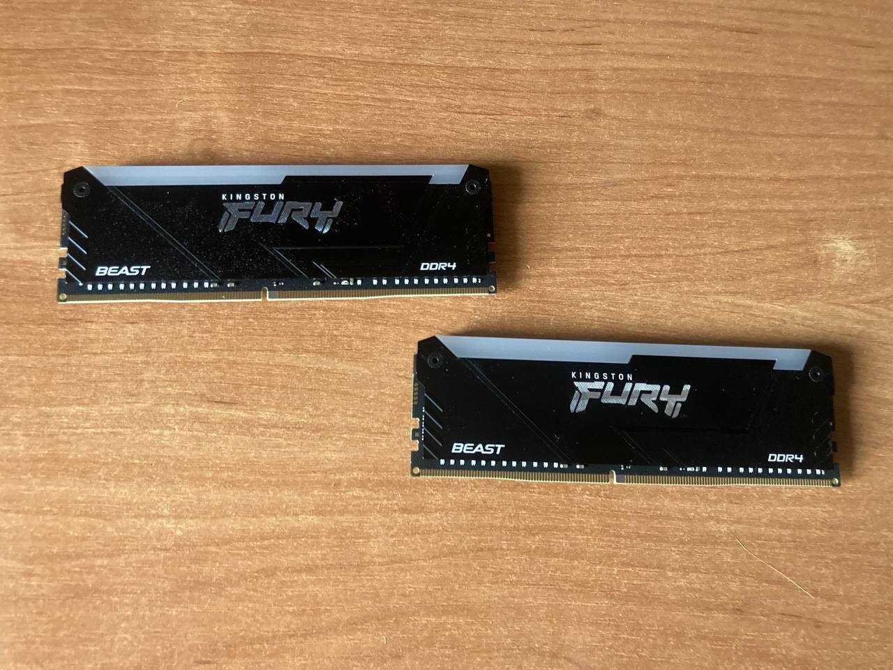 Продаю оперативную память DDR4 DIMM 32GB 3200MHz Kingston Fury Beast