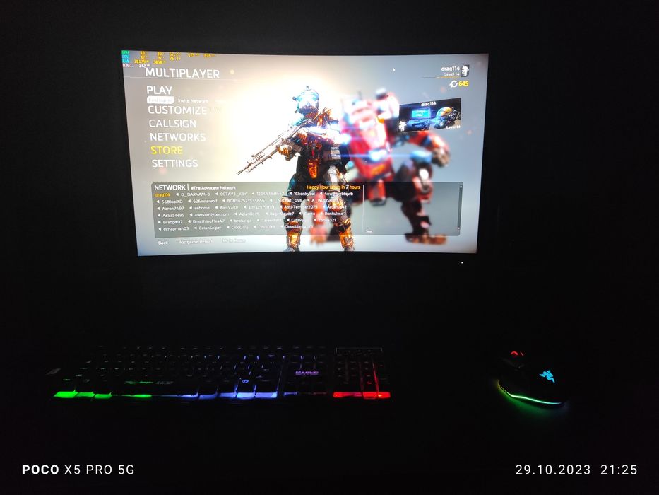 Monitor Dell s27dgm,2k, 165hz,curbat.
