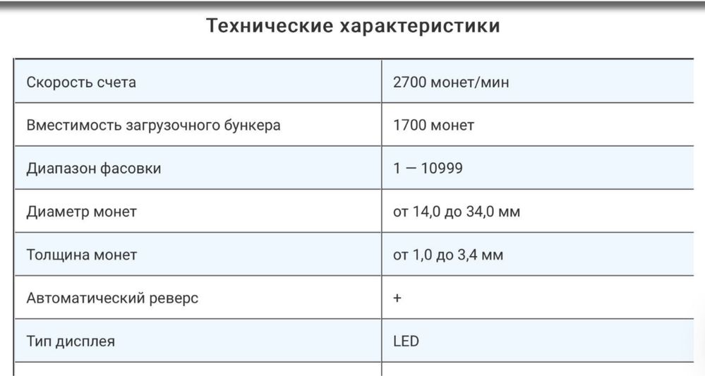 Счетчик для монет, машинка для пересчета монет