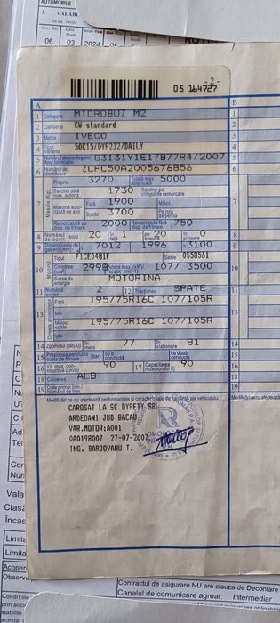 Microbuz Iveco daily 19+1 locuri