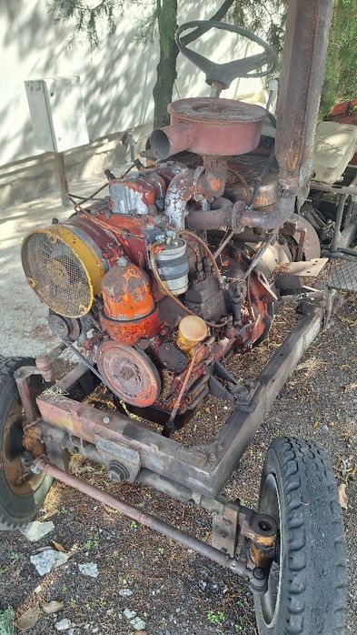 Самоделно тракторче с двигател 25 конски сили т25 и т 16 владимировец