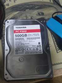 500gb SATA III, 6 Гбит/с, 7200 об/мин, кэш память - 64 МБ TOSHIBA