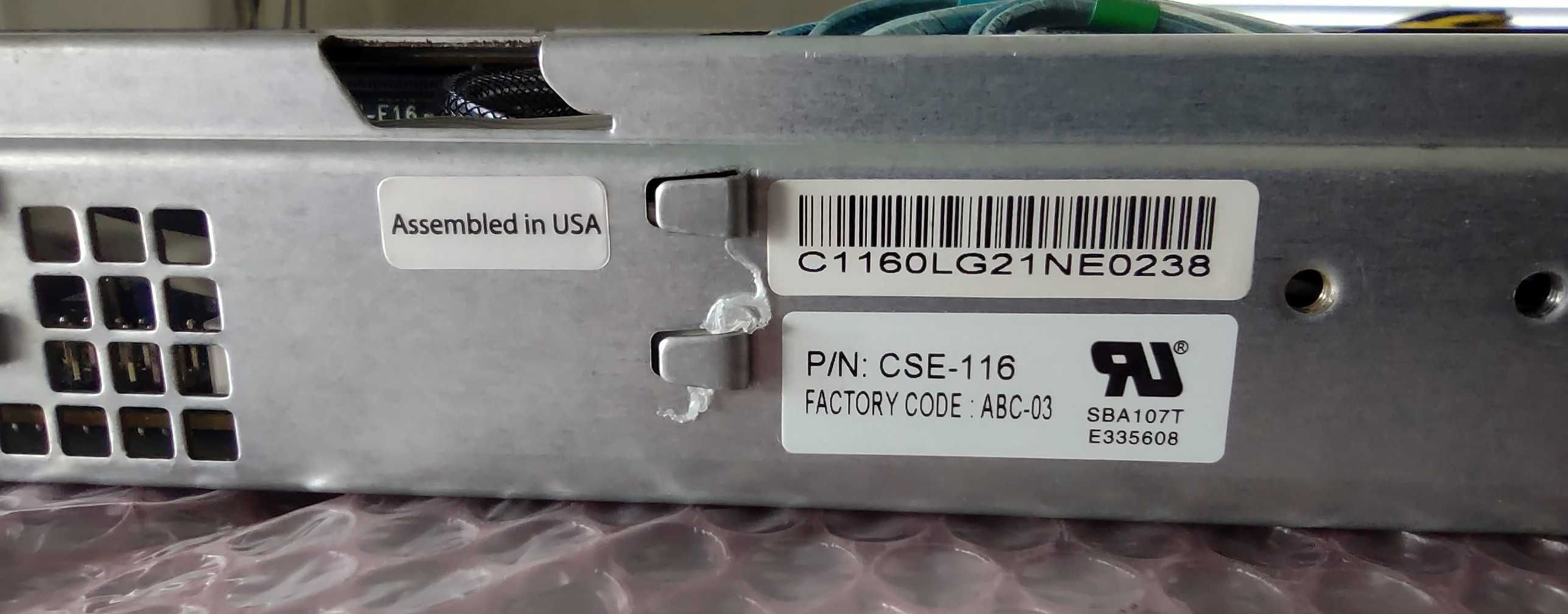 Сървър Supermicro C116 1U X10SRH-CF E5-2683v3 32GB DDR4 SAS9300-8i 14S