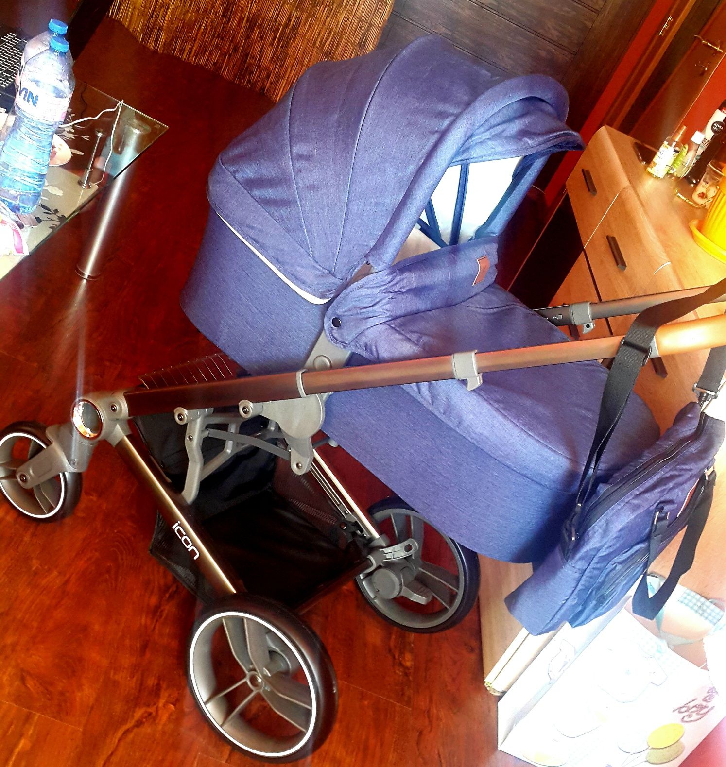 CANGAROO ICON 2 в 1 Комбинирана детска бебешка количка + подарък
