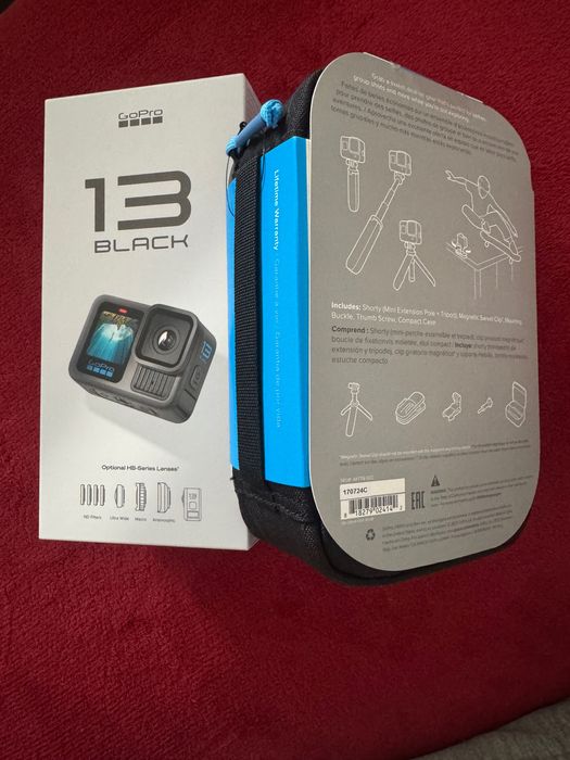 GO PRO HERO 13 BLACK (неотваряна) + аксесоари