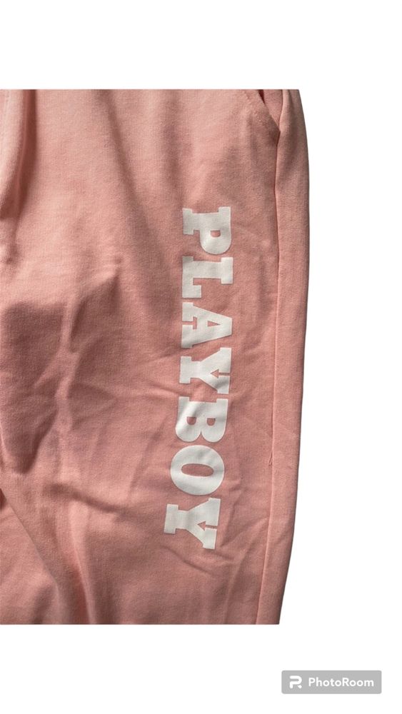 Pantaloni oversized baggy Playboy x Missguided