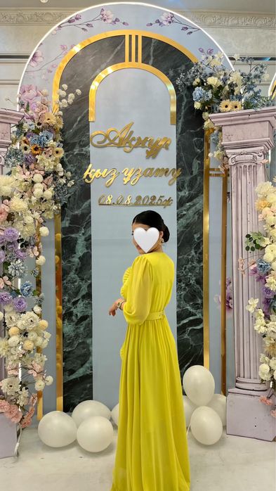 Платье одевалось один раз