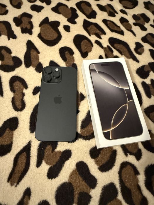 iPhone 16 pro max 256GB 100% bateria