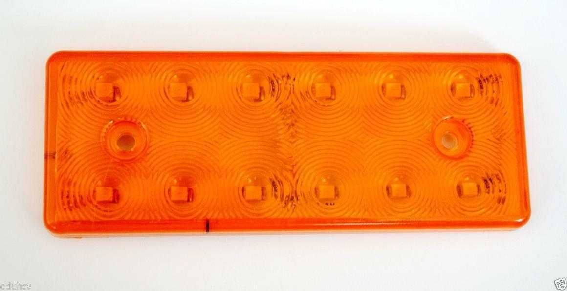 1бр. диодни LED ЛЕД габарити за камион с 12 диода  12-24V , 4 цвята