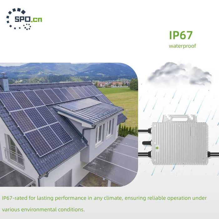 Умен микро инвертор с WiFi MPPT IP67 700W 220V