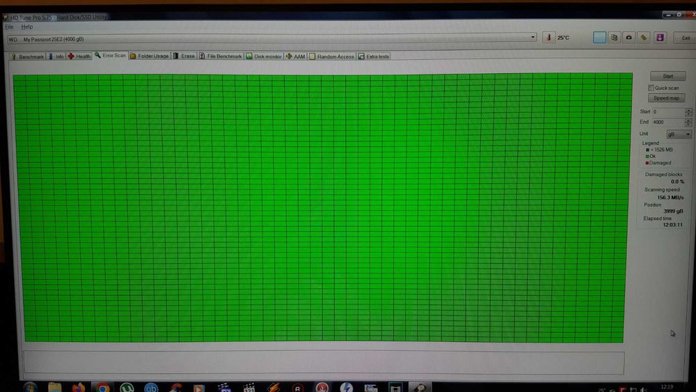 Hard Disk Western Digital 4TB Extern WD HDD 2.5 Inch USB 3.0 Passport