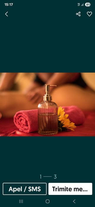 Masaj de relaxare Doamnelor si cuplurilor la domiciliul dumneavoastra