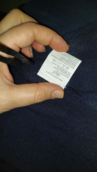 cardigan elegant M bleumarin