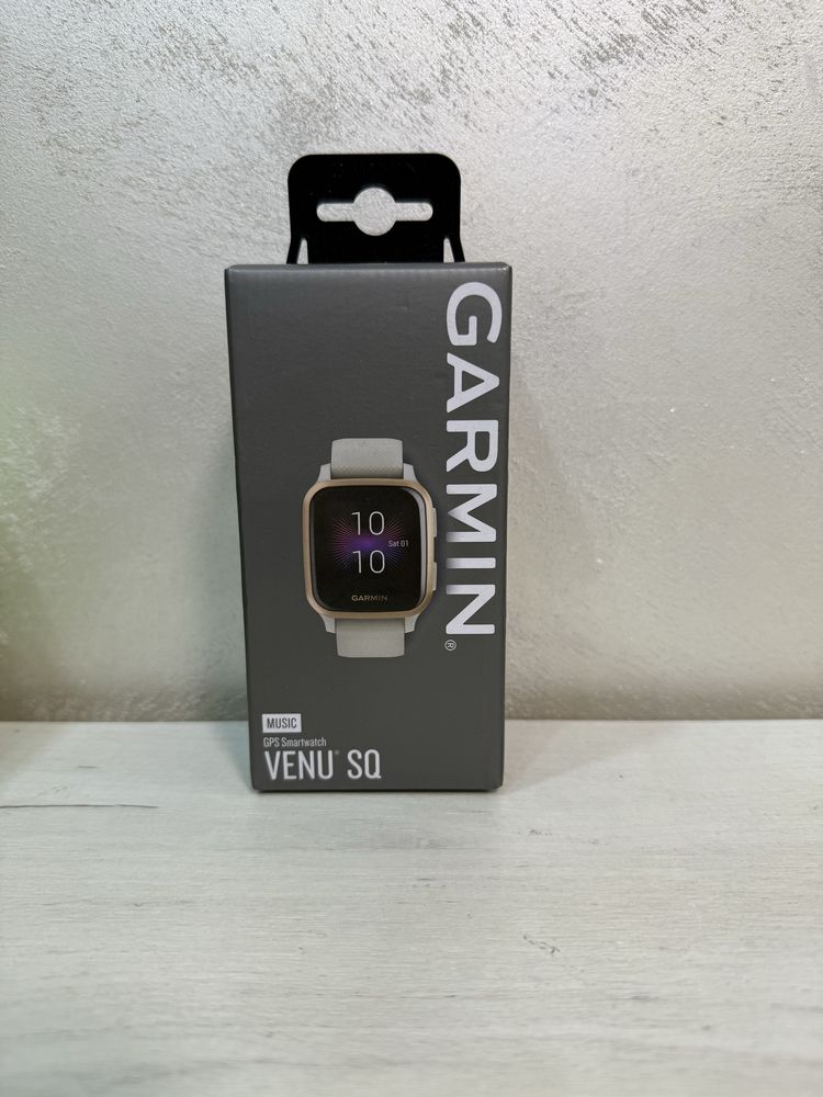 Ceas Garmin Venu® Sq – Music Edition Light Sand Rose Gold