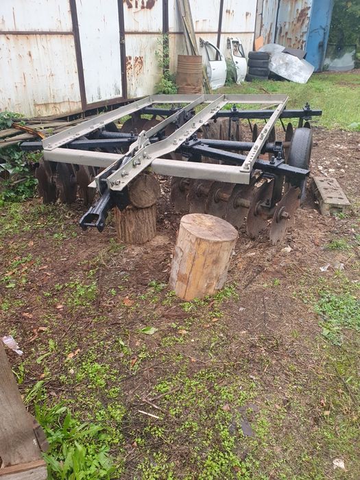 Disc agricol cu cilindru / Freza de pământ