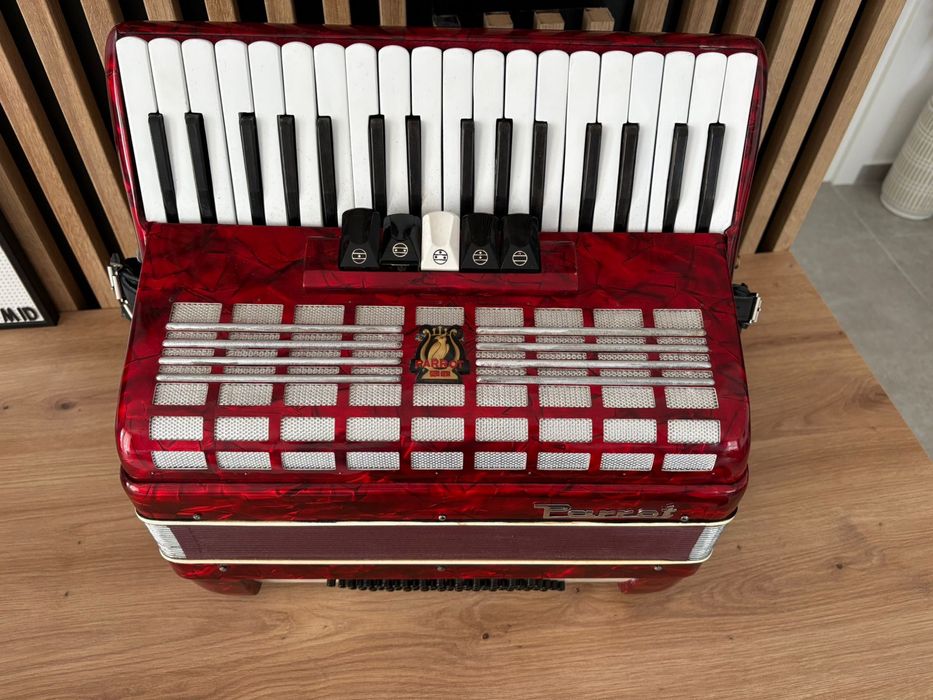 Acordeon Parrot cu 60 de basi